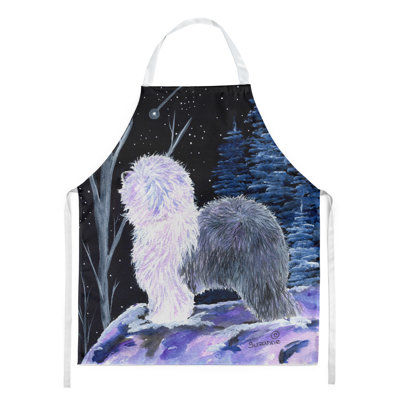 No Pattern Bib Apron