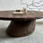 Reclaimed Elm Wood Tea Table