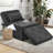 Bocanegra 73'' Length  4-in-1 Multi-function Convertible Folding Sofa Bed Ottoman-1145184034