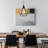 Hialmar 1 - Light Stainless Steel Kitchen Island Pendant