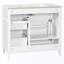 Meuble-lavabo autoportant avec tiroirs et tablette-823439216