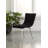 Seating Upholstered Side Chair in Black
