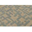 Scandinavian Hand Knotted Wool Geometric Area Rug-1239453748