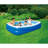 Inflatable 103-in x 69-in x 22-in Deep Rectangular Family Pool with Cover