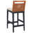 Velga Solid Wood Upholstered Counter Stool -1908621500
