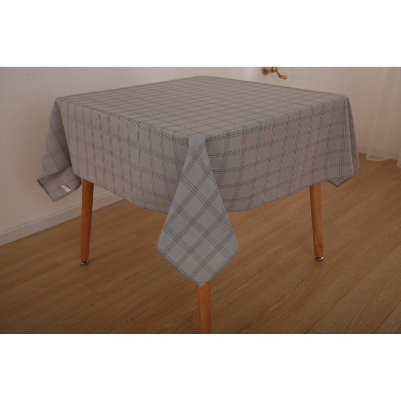 Flack Fabric Tablecloth, 130cm W x 280cm L, Black