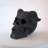 Refractory Materials Fireproof Imitated Human Fire Pit Skulls Gas Log For NG, LP Wood Fireplace, Firepit, Campfire, Halloween Decor, BBQ