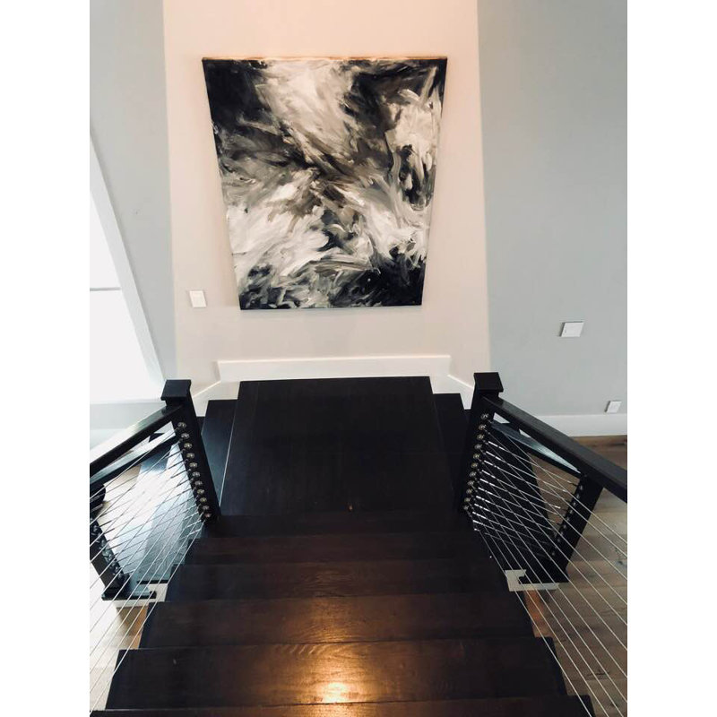 In The Flow Print by John Beard, Wrapped Canvas, 62" H x 50" W