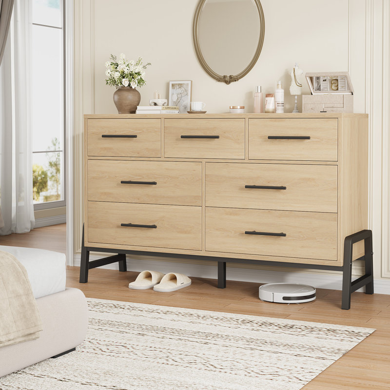 131.5cm W 7 - Drawer Chest of Drawers