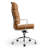 Genuine Leather Office Chair, Conference Chair With Ergonomic Lumbar Back Support-398837693