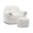 Compression 42.5" WVelvet Adult Bean Bag Chair Storage Armrest With Ottoman-56864414