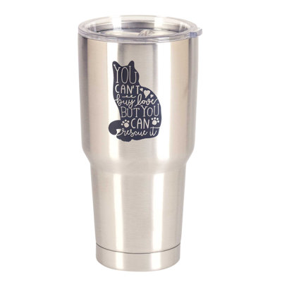 Dicksons Inc 30oz. Double Wall Insulated Stainless Steel Travel Tumbler