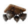 Schmier 1-Light 13cm Semi Flush Mount