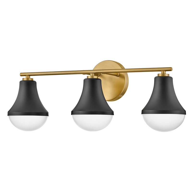 Éclairage pour meuble-lavabo Joss & Main Celica, Noir