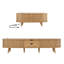 Ensemble de meuble télé et de table basse Natural / Teak Farmhouse avec station de charge