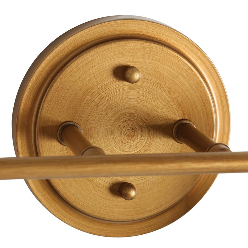 Emilye Brass Dimmable Armed Sconce
