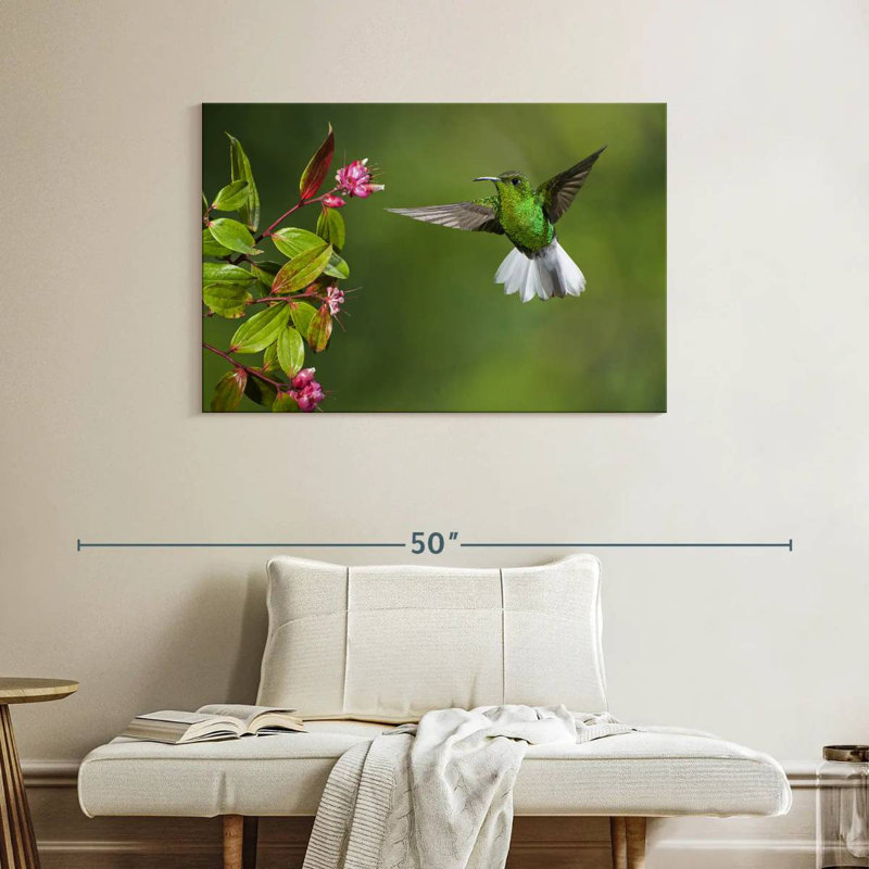 Costa Rican Hummingbird, 26" H x 39" W