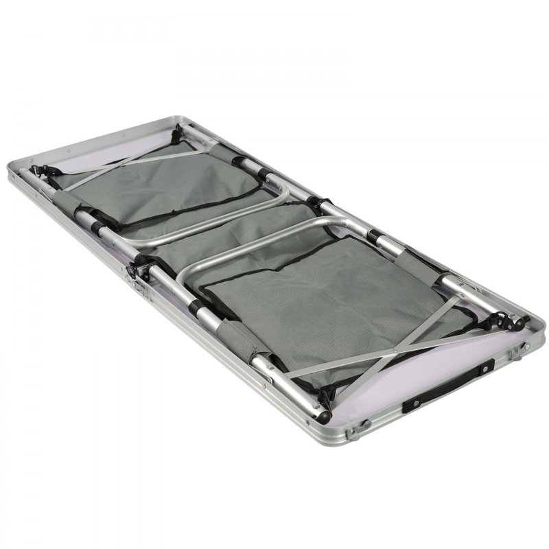 Camping Kitchen Table, Quick set-up Folding Camping Table, 3 Adjustable Heights