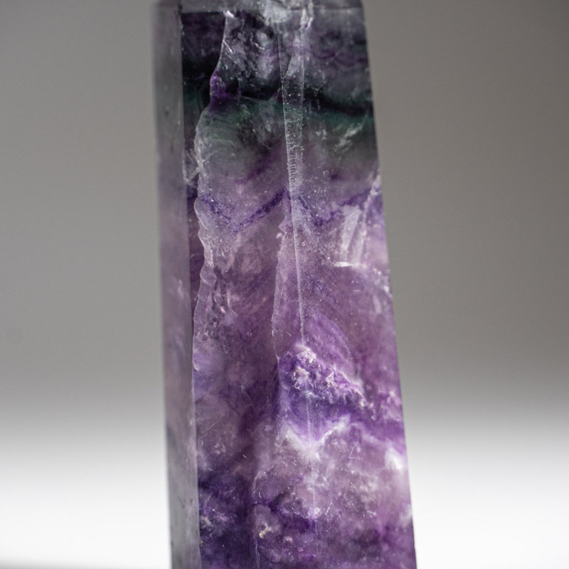 Rainbow Fluorite Point from Mexico (0.1592 lbs)