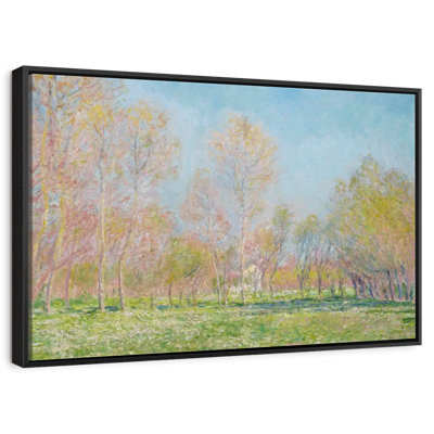 Le printemps à Giverny en 1890