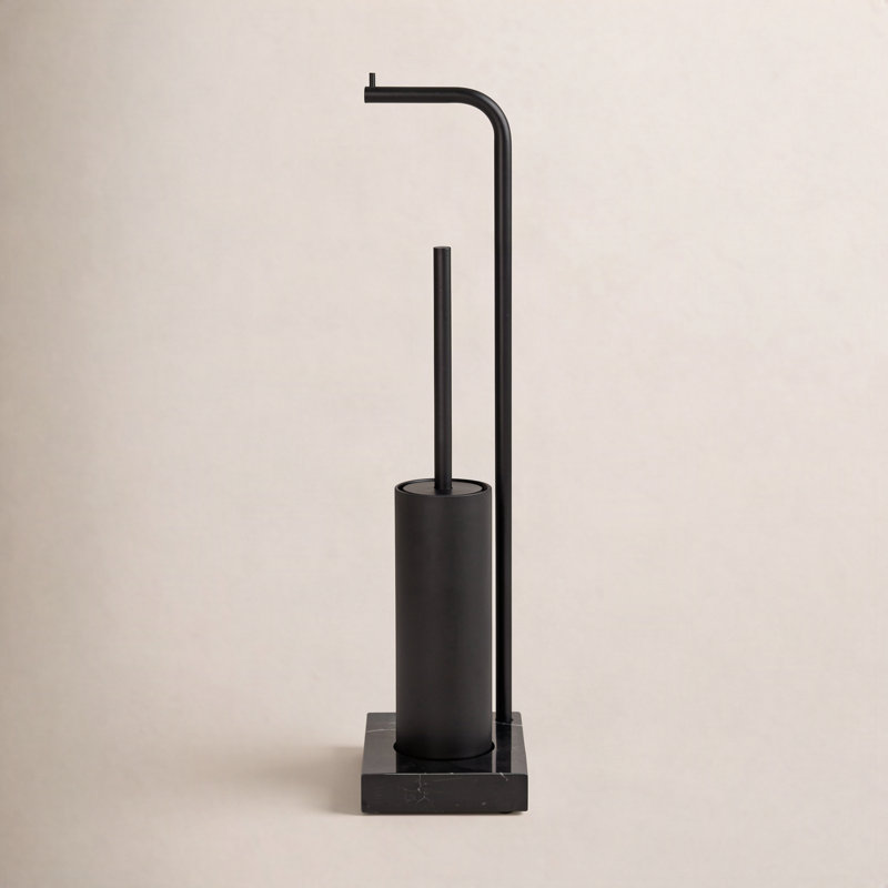 MODO 26.3" Toilet Brush Set, Matte Black