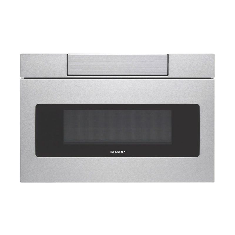 Four à micro-ondes de tiroir de 24 pouces avec commandes tactiles en verre cachées et ouverture automatique AutoTouch, capteur de cuisson, dégivrage, maïs soufflé, verrou pour enfant, acier inoxydable - SMD2477ASC