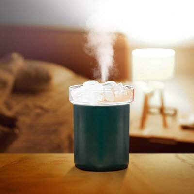 Mini Humidifier 280MLUSB Cool Mist Portable Desktop Humidifier Humidifier Two Misting Modes Quiet For Baby Bedroom Office Home