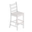 Chaise de bar en plastique PEHD ivoire-129632959