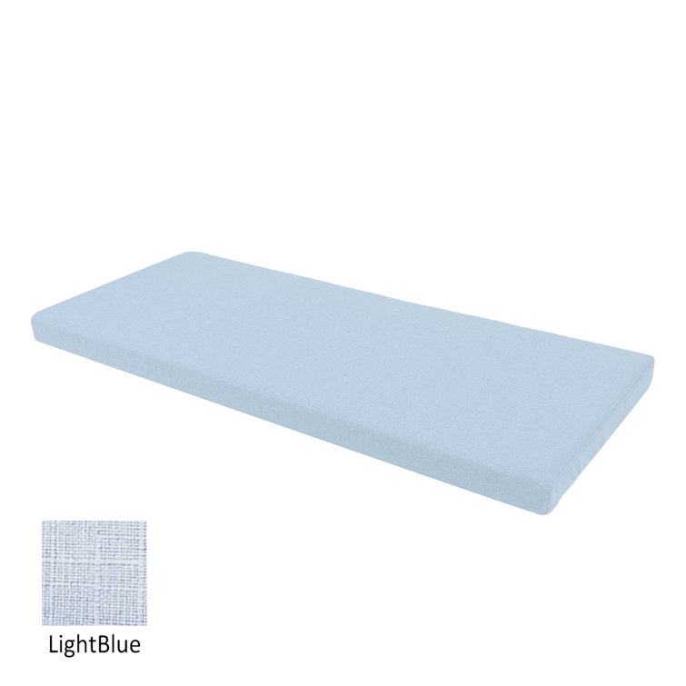 Housse de coussin de banc de 4 po d'épaisseur