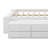 Bed With Bookcase Headboard, Under Bed Storage Drawers And Bed End Storage Case-686932228