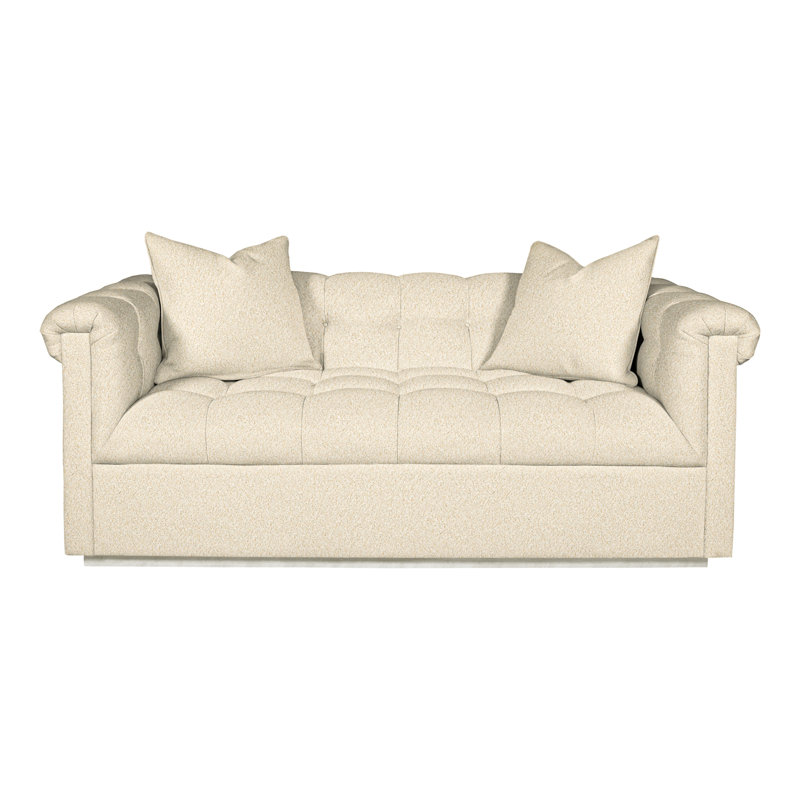Causeuse rembourrée Thom Filicia Home, Wrenn, Kimoni naturel