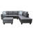 Jayzen 3 - Piece Vegan Sectional-1119954545-1094079078-1094079077