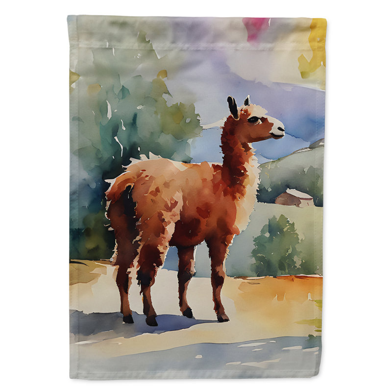 Double Sided 15.5'' H x 11.25'' W Polyester Animal Garden Flag