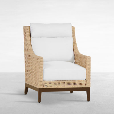 Peninsula Woven Lounge Light Raffia/Sandalwood
