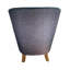Fauteuil l 32 po capitonné en lin-831465433