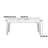 Solid wood simple modern ancient rock plate table-106296130
