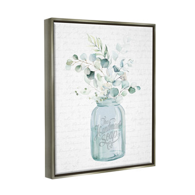 "Botanical Sprigs Arrangement", art mural rétro sur toile