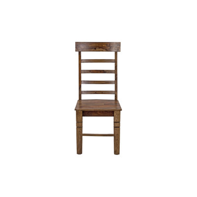 Chaise d'appoint en bois massif Kirkland