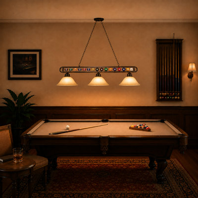 Luminaire suspendu pour table de billard Brough 3