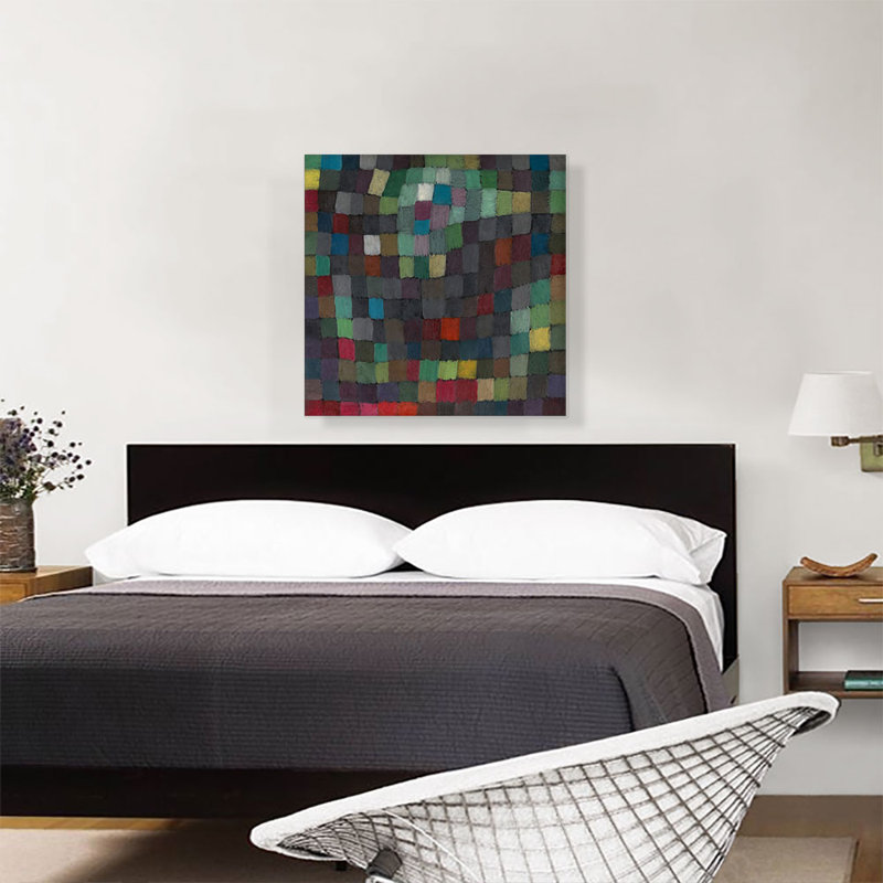 «May» par Paul Klee - reproduction d'art sur toile tendue, H 26 po x l 26 po x P 1,5 po