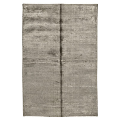 Tapis ivoire noué à la main de haute qualité
