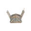 Wicker Antique Wash Swing Handle Hamper Basket