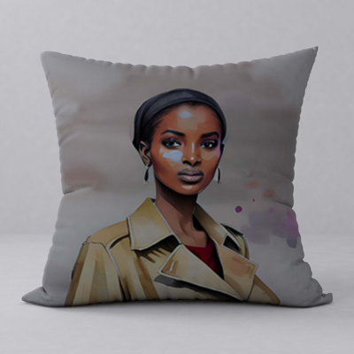 Reversible Throw Pillow