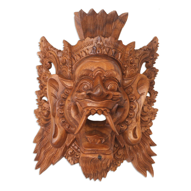Judge of the Netherworld Wood Mask