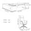 Bureau de fabrication en bois d'ingénierie durable-1068365742