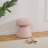 360° Swivel Soft-Padded Mushroom Shaped Ottoman, Shoe-Changing Footstool, Makeup Stool-545571025