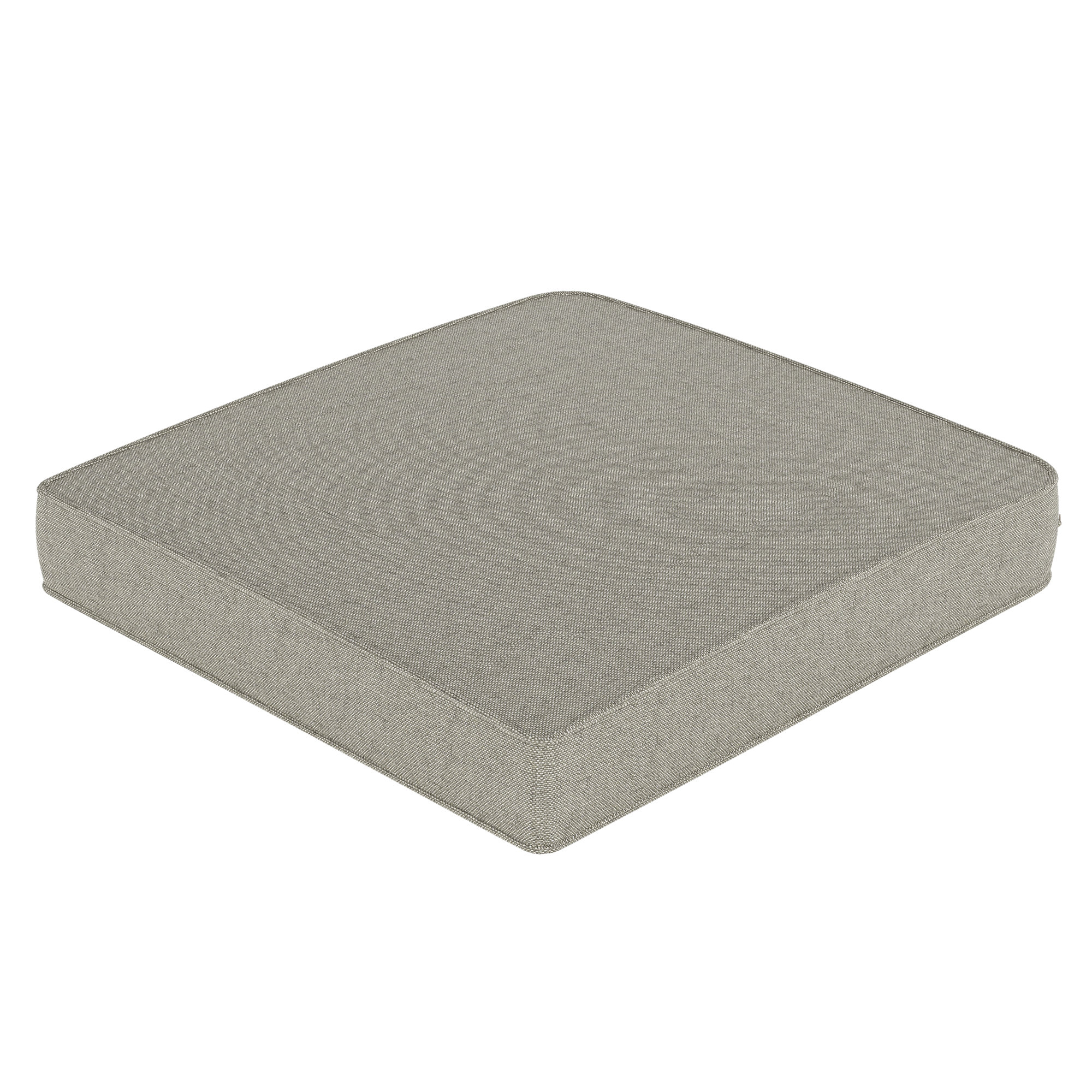 Amala Outdoor Sunbrella® Dining Seat Cushion, Spectrum Dove Sunbrella® Plainweave