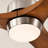 52" Solid Wood Blades Ceiling Fan with Remote-1013826724-1013826725