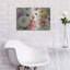 Art mural luxueux «Florabundance I» par Lisa Audit, art mural en métal-101654255