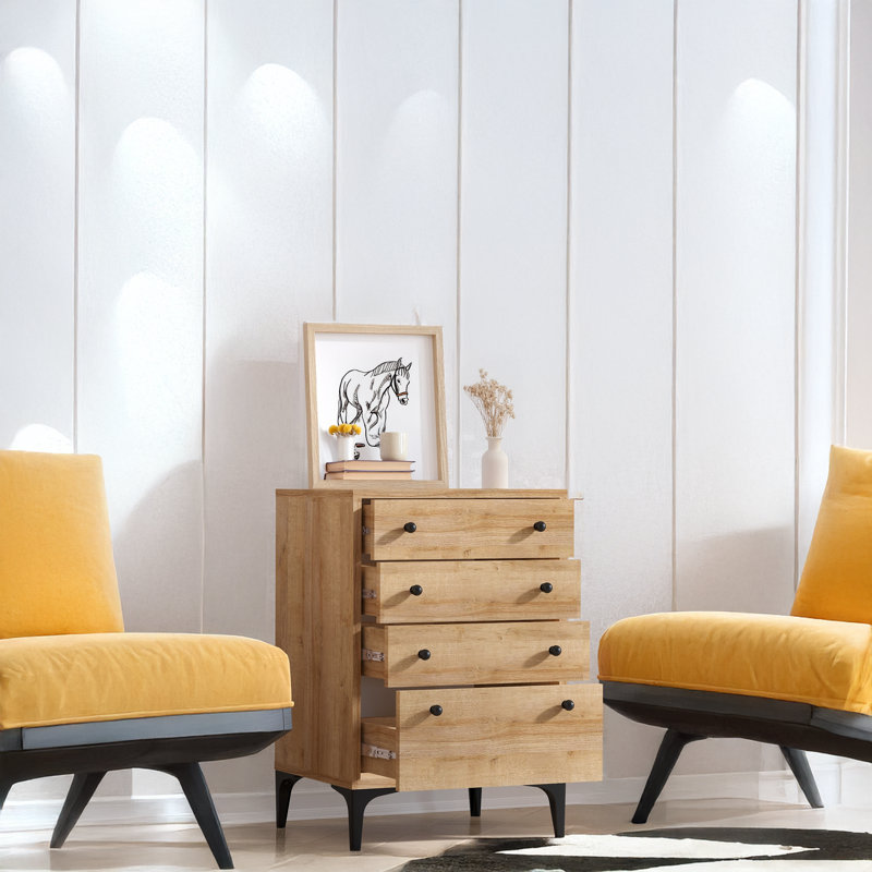 4 Drawers Dresser